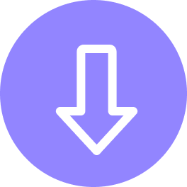 Row down icon
