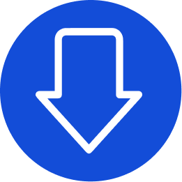 Row down icon